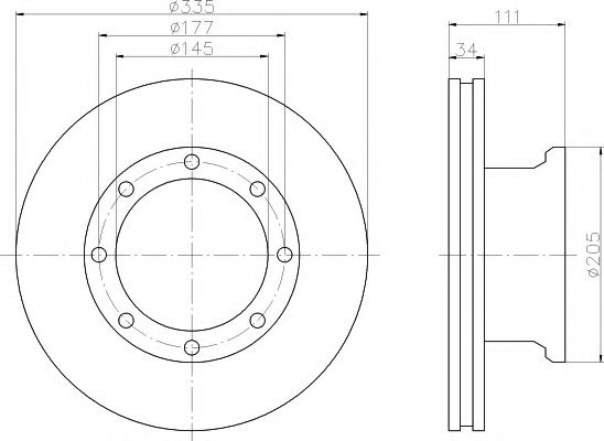 Disc frana