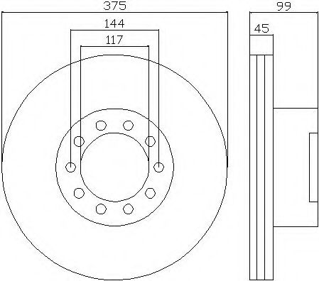 Disc frana