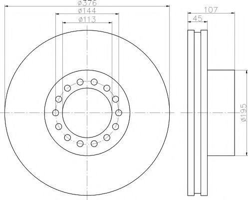 Disc frana