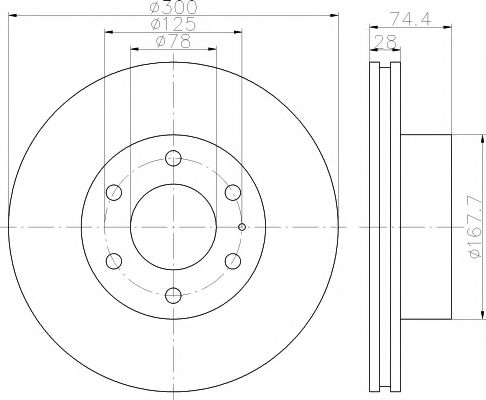 Disc frana