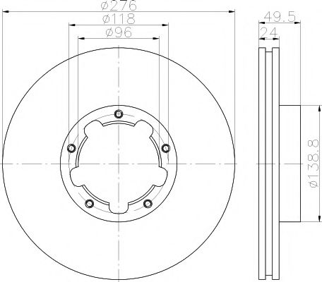 Disc frana