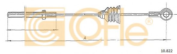 Cablu, frana de parcare