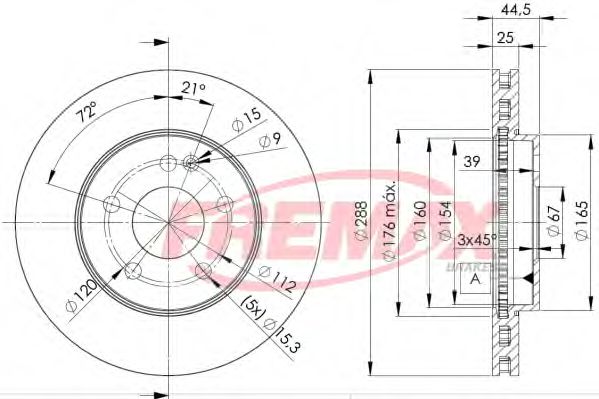 Disc frana