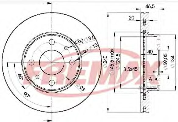 Disc frana