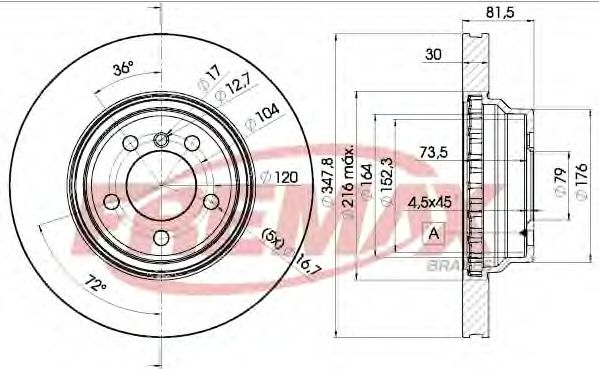 Disc frana