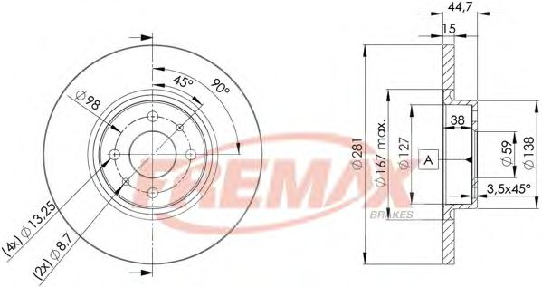 Disc frana