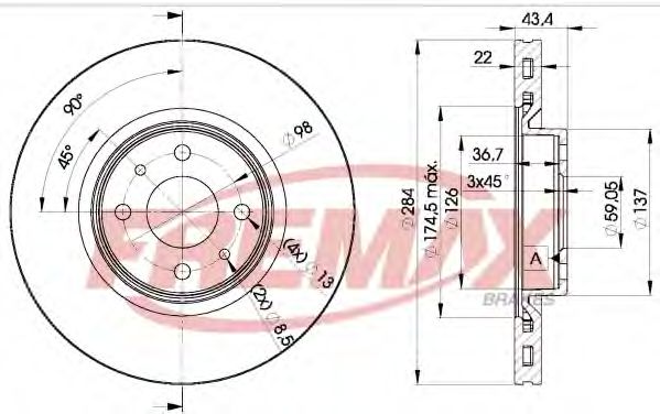 Disc frana