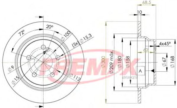 Disc frana