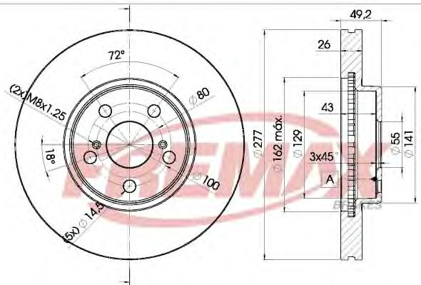 Disc frana