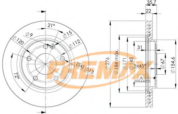 Disc frana