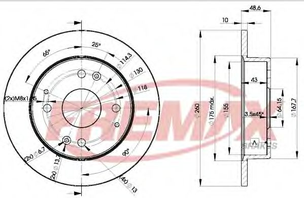 Disc frana