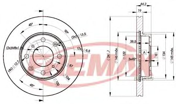 Disc frana