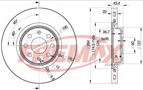 Disc frana