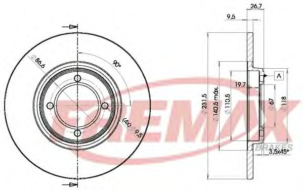 Disc frana