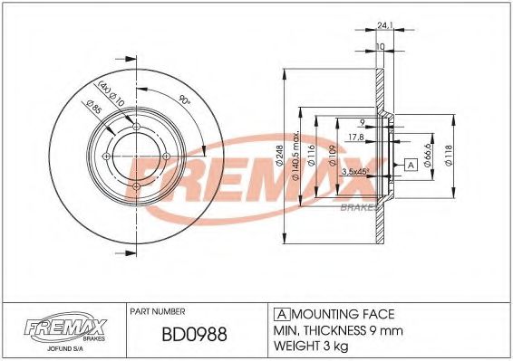 Disc frana