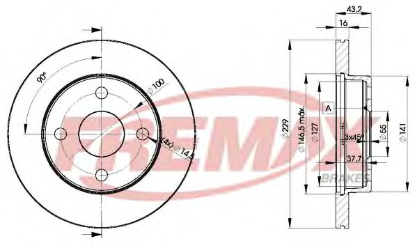 Disc frana