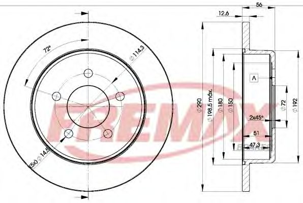 Disc frana