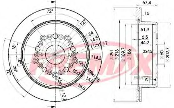 Disc frana