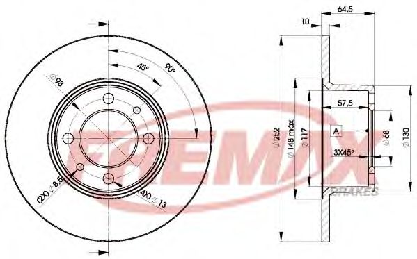 Disc frana