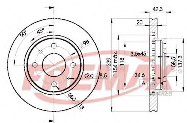 Disc frana