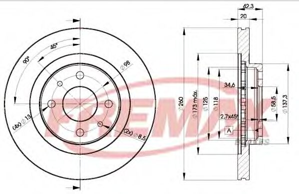 Disc frana