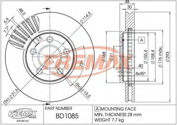 Disc frana