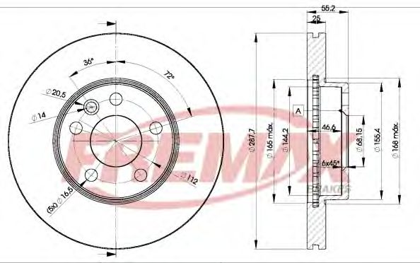 Disc frana