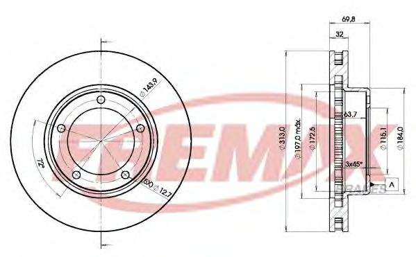 Disc frana