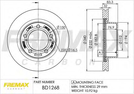 Disc frana