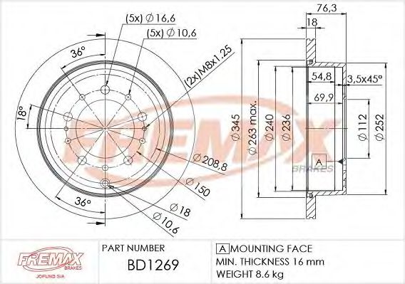 Disc frana