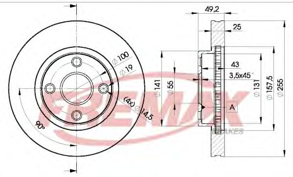 Disc frana