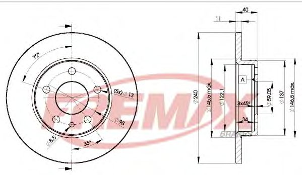 Disc frana