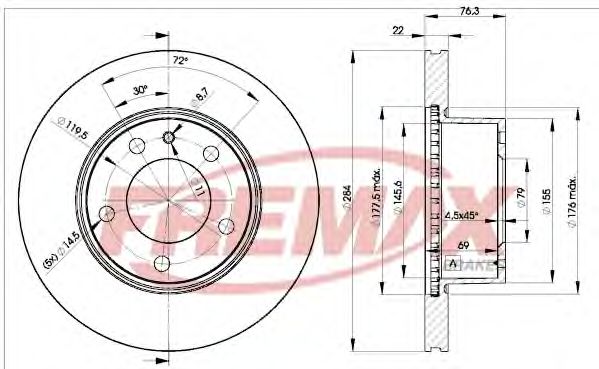 Disc frana