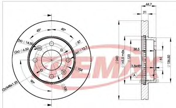 Disc frana