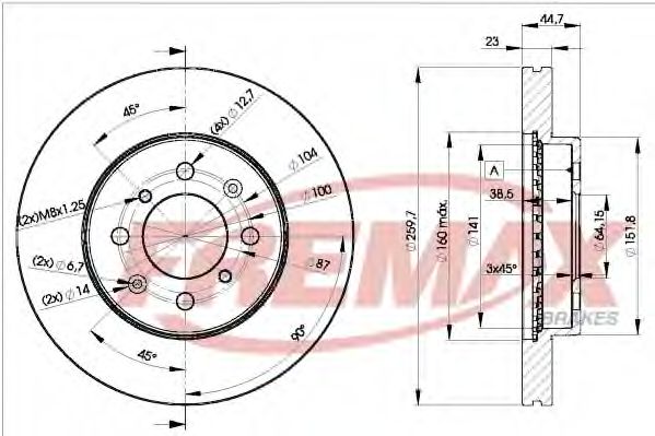 Disc frana