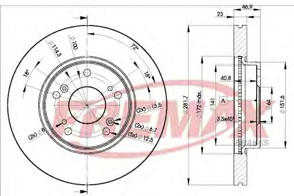 Disc frana