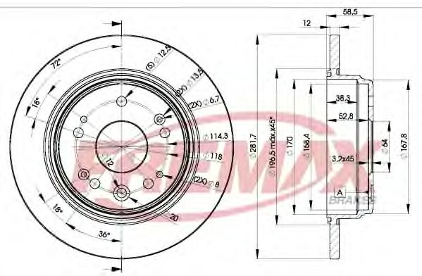 Disc frana