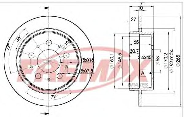 Disc frana