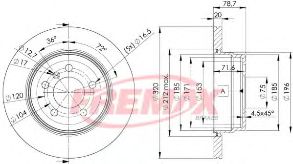 Disc frana