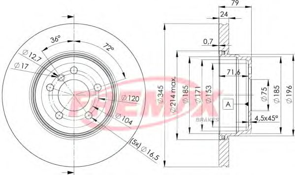 Disc frana