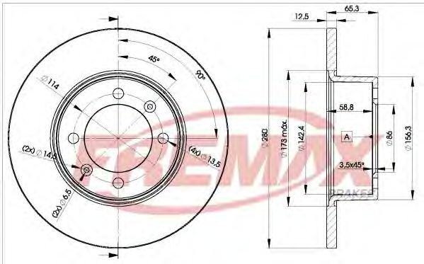 Disc frana