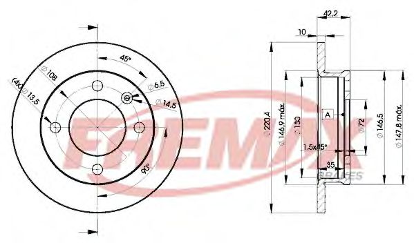 Disc frana