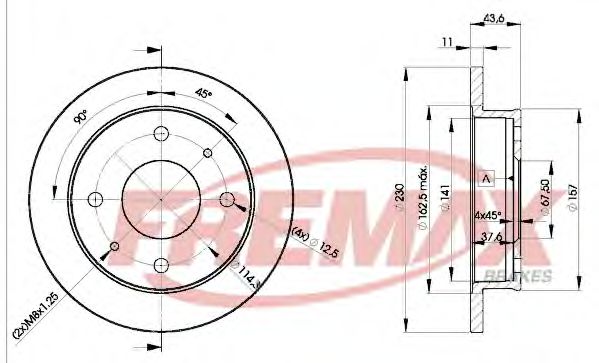 Disc frana