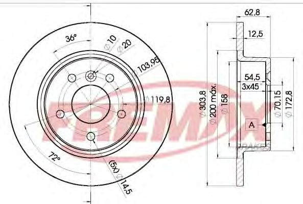 Disc frana