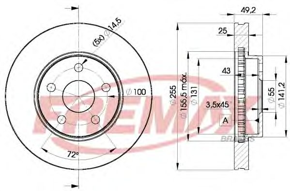 Disc frana