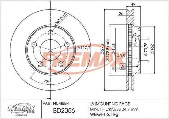 Disc frana