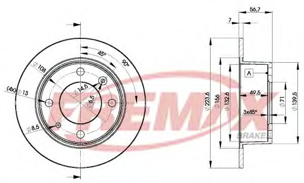 Disc frana