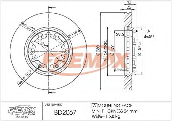 Disc frana