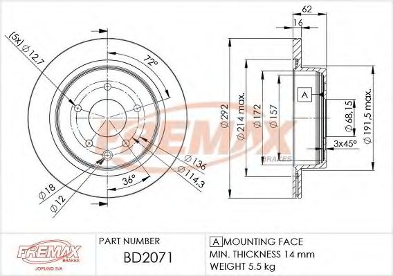 Disc frana