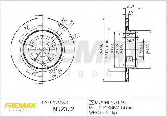 Disc frana